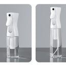 Garrafa de spray contínuo de alta pressão, cuidados com o cabelo, maquiagem, rea