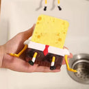 1pc criativo rack de drenagem casa pia da cozinha prateleira lavar louça escova