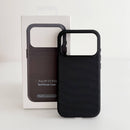 Capa Magnética Luxuosa de Tecido para Magsafe para iPhone 18 17 16 15 Plus 14 13