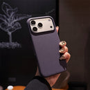 Capa Magnética Luxuosa de Tecido para Magsafe para iPhone 18 17 16 15 Plus 14 13