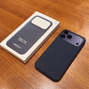 Capa Magnética Luxuosa de Tecido para Magsafe para iPhone 18 17 16 15 Plus 14 13