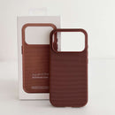 Capa Magnética Luxuosa de Tecido para Magsafe para iPhone 18 17 16 15 Plus 14 13