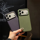 Capa Magnética Luxuosa de Tecido para Magsafe para iPhone 18 17 16 15 Plus 14 13