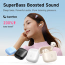 Baseus Bass BS2 Lite True Wireless Fones de ouvido Bluetooth 6.0 Fones de ouvido