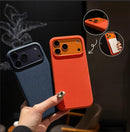 Capa Magnética Luxuosa de Tecido para Magsafe para iPhone 18 17 16 15 Plus 14 13