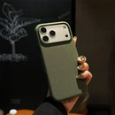 Capa Magnética Luxuosa de Tecido para Magsafe para iPhone 18 17 16 15 Plus 14 13