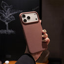Capa Magnética Luxuosa de Tecido para Magsafe para iPhone 18 17 16 15 Plus 14 13