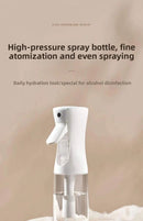 Garrafa de spray contínuo de alta pressão, cuidados com o cabelo, maquiagem, rea